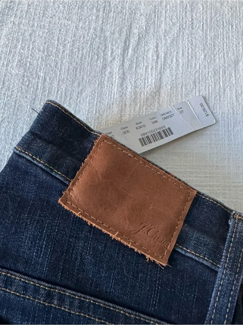 J. Crew NWT Curvy Full Length Demi Boot Jeans, size 27